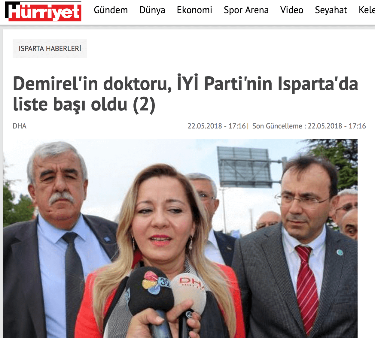 Demirel'in doktoru, İYİ Parti'nin Isparta'da liste başı oldu (2)